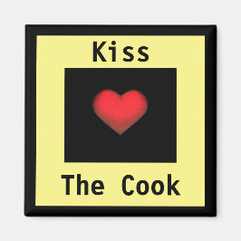 Íman Beije o Cozinheiro Amarelo e Preto