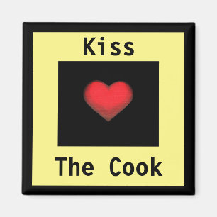 Íman Beije o Cozinheiro Amarelo e Preto