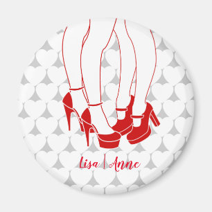 Íman Beijo de casal lésbica no dia do Namorados