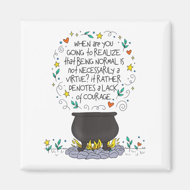 Íman Being Normal Is Not Necessarily A Virtue Motivatio (Frente)