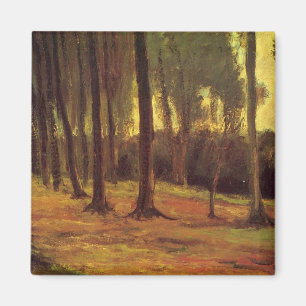 Íman Beira de uma Floresta por Vincent van Gogh