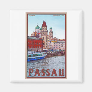 Íman Beira-rio de Passau - de Donau