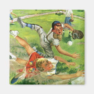 Íman Beisebol Esportivo Vintage, Equipes Infantis Jogan