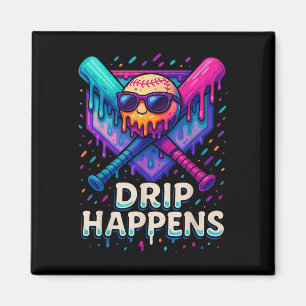 Íman Beisebol Estilo de Vida 101 Roupa Jovens Baseball 