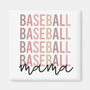 Íman Beisebol Mama Presentes de mãe de beisebol