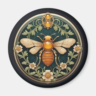 Íman Bela Abelha Art Nouveau