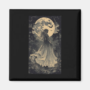 Íman Bela Bruxa Fantasia Gótica Vampiro Luar