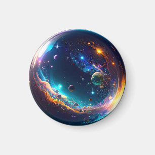 Íman Bela Cósmica Galaxy Fantasy Art
