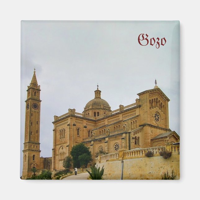 Íman Bela igreja na ilha Gozo, Malta (Frente)