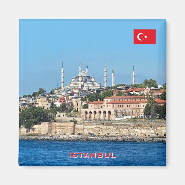 Íman Bela panorâmica de viagem de Istambul (Frente)