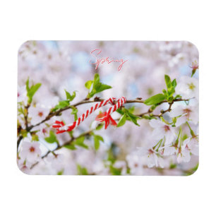 Íman Bela saudação de primavera