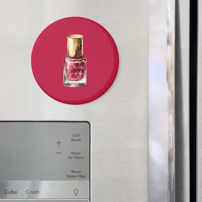 Íman Bela Unha de Cabelo Vermelho é citação (In Situ (Fridge))