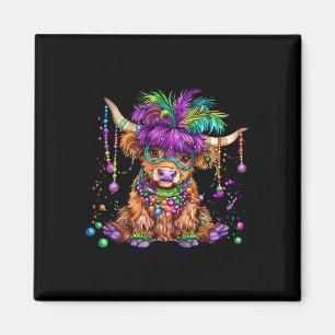 Íman Bela Vaca Mardi Gras Engraçadas Vacas Homens Mulhe