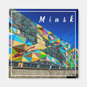 Íman Belarus Беларуç Minsk Мінск Arquitetura Ímã