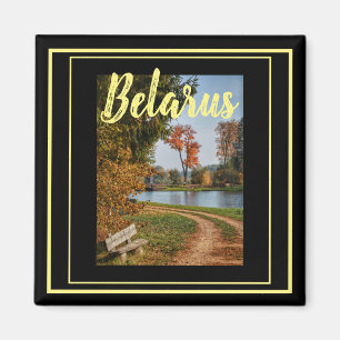 Íman Belarus Canal de Augustów Magneto Paisagístico