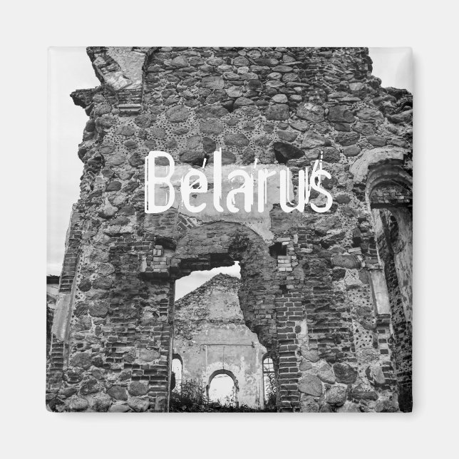 Íman Belarus Inicioml Arquitetura Magnet (Frente)