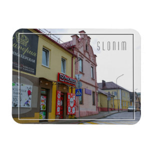 Íman Belarus Slonim Vista da Cidade Arquitetura