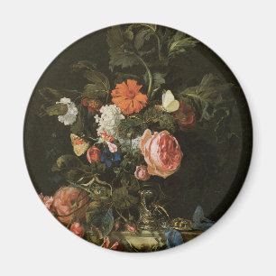 Íman Belas artes florais com rosas