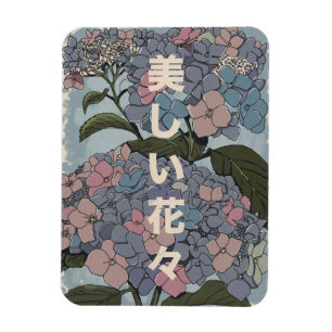 Íman Belas Flores Japonesas