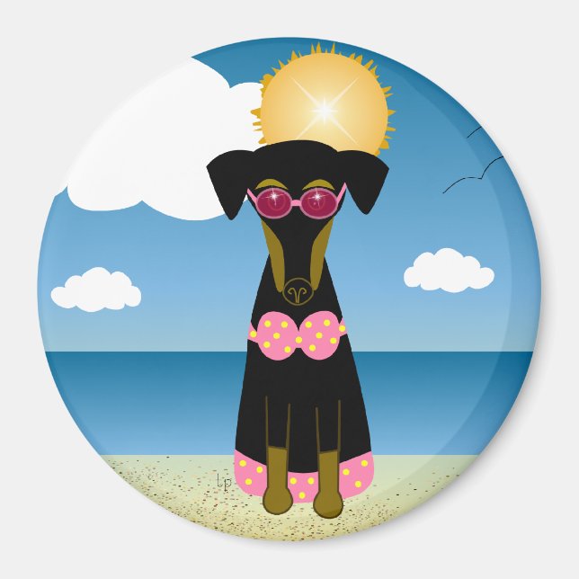 Íman Beleza Bathing (Frente)