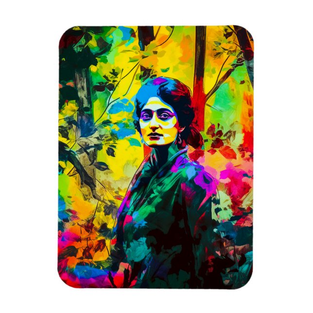 Íman Beleza de outono vibrante (Vertical)