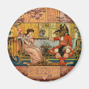 Íman Beleza e arte original da besta