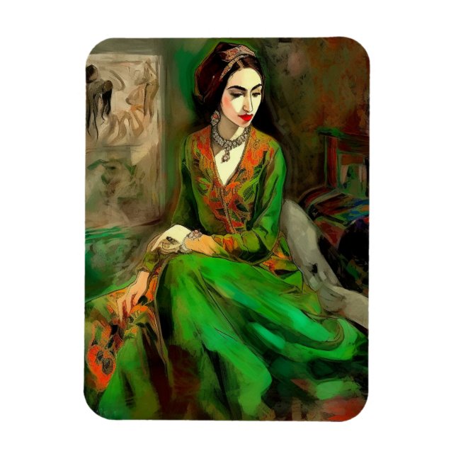 Íman Beleza em Verde (Vertical)