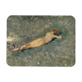 Íman Beleza feminina Banho de sol na praia em Portici