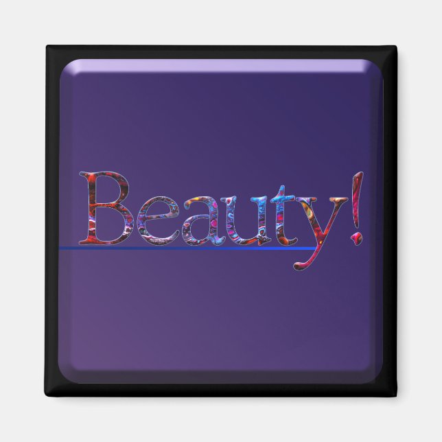 Íman Beleza Magnet (Frente)