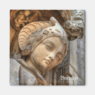 Íman Beleza medieval do lugar grande em Bruxelas