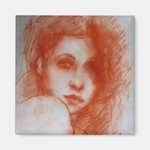 Íman BELEZA ROMÂNTICA / Retrato feminino em Sepia Brow