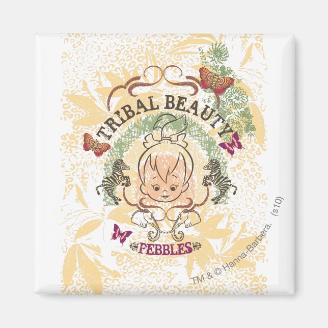 Íman Beleza Tribal PEBBLES™ (Frente)