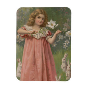Íman Belezas de Páscoa, Ilustração Antiga, 1898