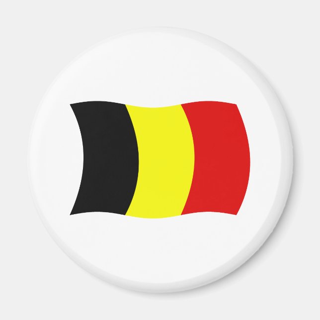 Íman Belga Flag Magnet (Frente)
