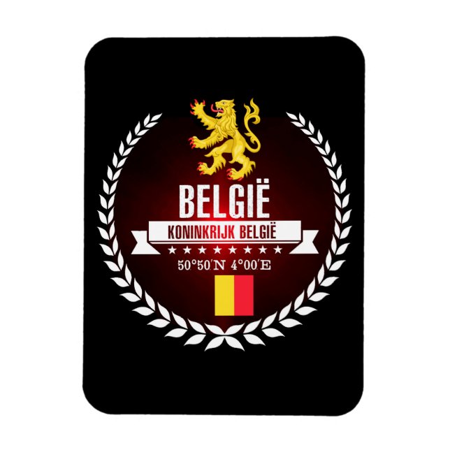 Íman Bélgica (Vertical)