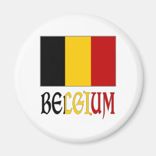 Íman Bélgica e Bandeira Belga