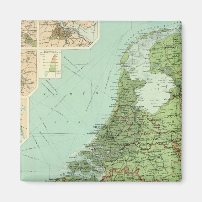 Íman Bélgica e Holanda (Frente)