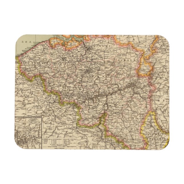 Íman Bélgica, Luxemburgo (Horizontal)