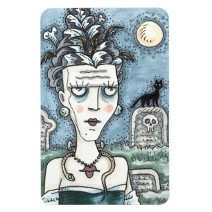 ÍMAN BELÍSSIMO MONSTRO FRANKENELLA ASSOMBRADO, TÚMULOS,