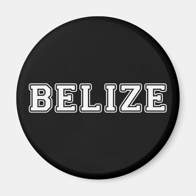 Íman Belize (Frente)