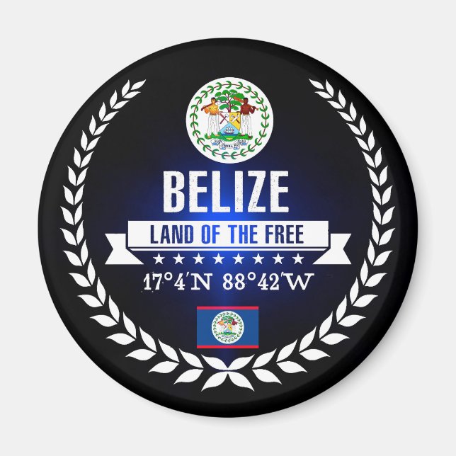 Íman Belize (Frente)
