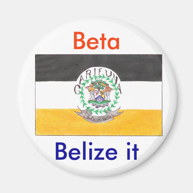 Íman Belize-o (Frente)