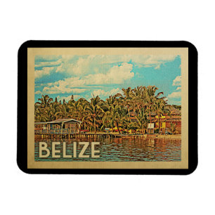Íman Belize Viagens vintage