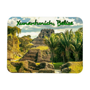 Íman Belize Xunantunich estilizado