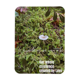 Íman Belknap Mushroom com citação