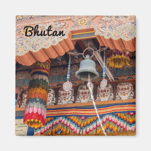 Íman Bell em Punakha Dzong - Butão
