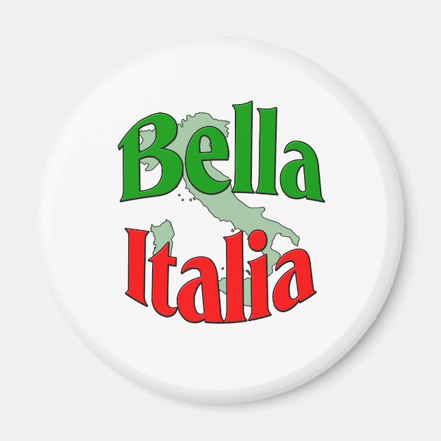 Íman Bella Italia (Frente)