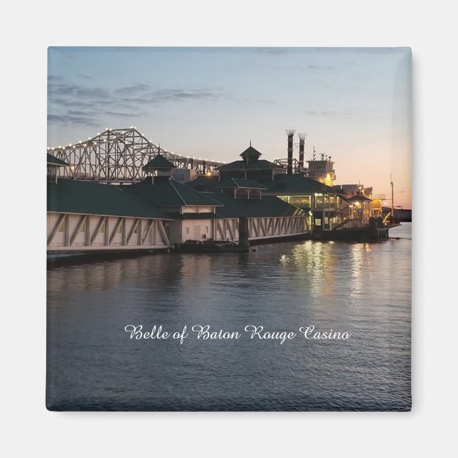 Íman Belle of Baton Rouge Casino Magnet (Frente)