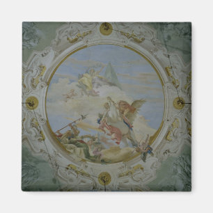 Íman Bellerophon que monta Pegasus, c.1746-47 (fresco)