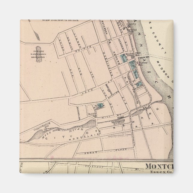 Íman Belleville, Montclair, NJ (Frente)